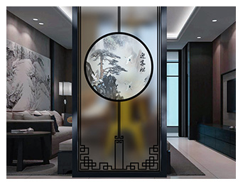 玻璃高温打印效果图